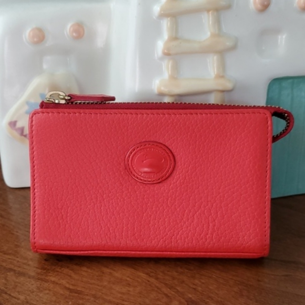 Dooney & Bourke Red Cosmetic Bag Pouch